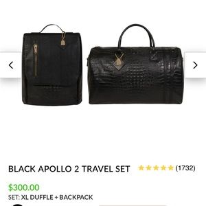 Brand new Tote and Carry Apollo 2 travel set black